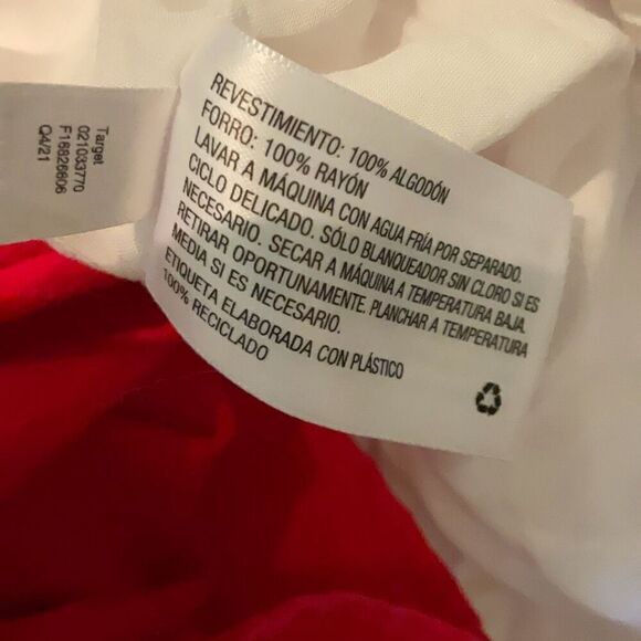 Ava & Viv Colorblock Maxi Dress - White, Orange, Red - Picture 16 of 16